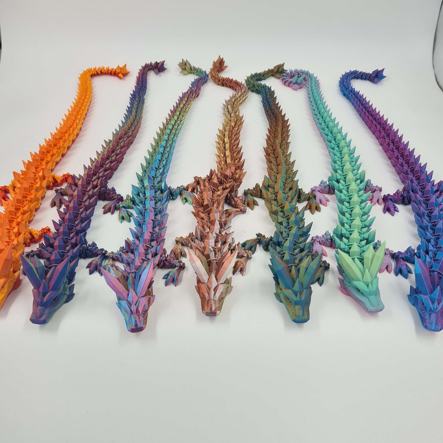 45cm or 60cm Long Crystal Dragon