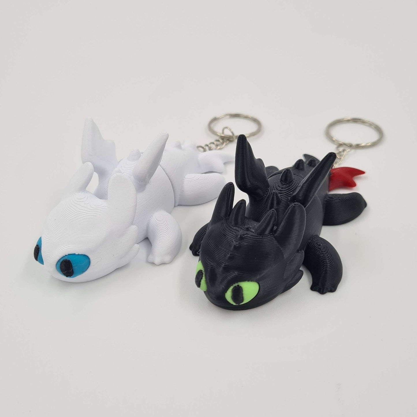 Toothless / Lightfury Flexi Keychain