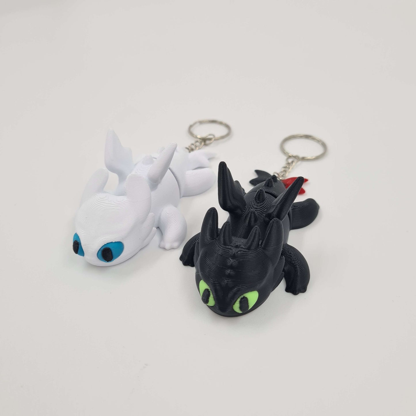 Toothless / Lightfury Flexi Keychain