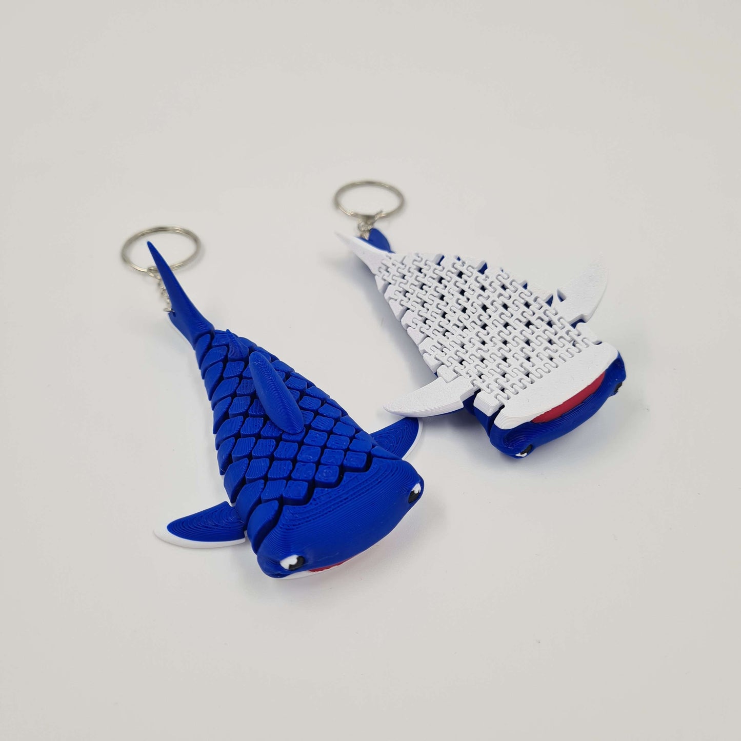 Whale Shark Flexi Keyring