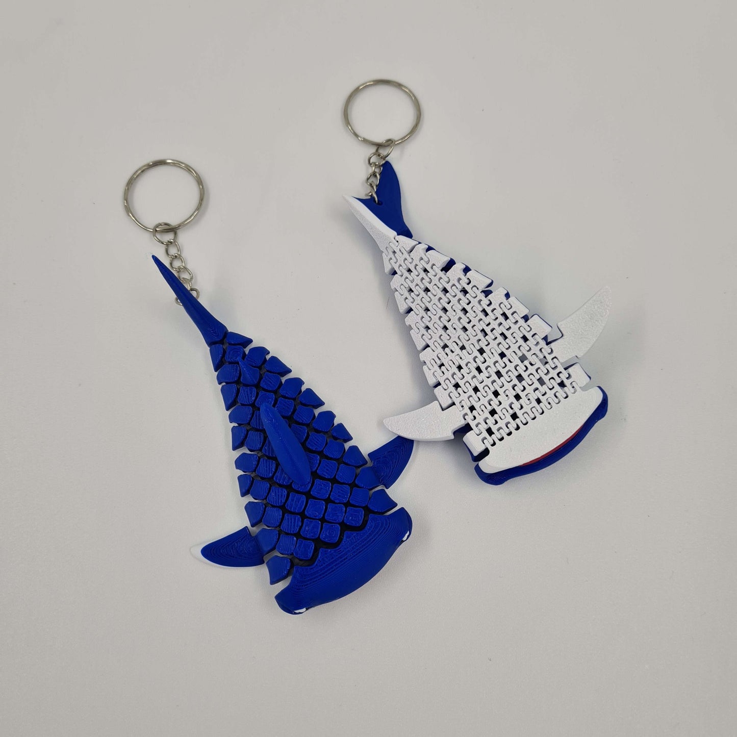 Whale Shark Flexi Keyring