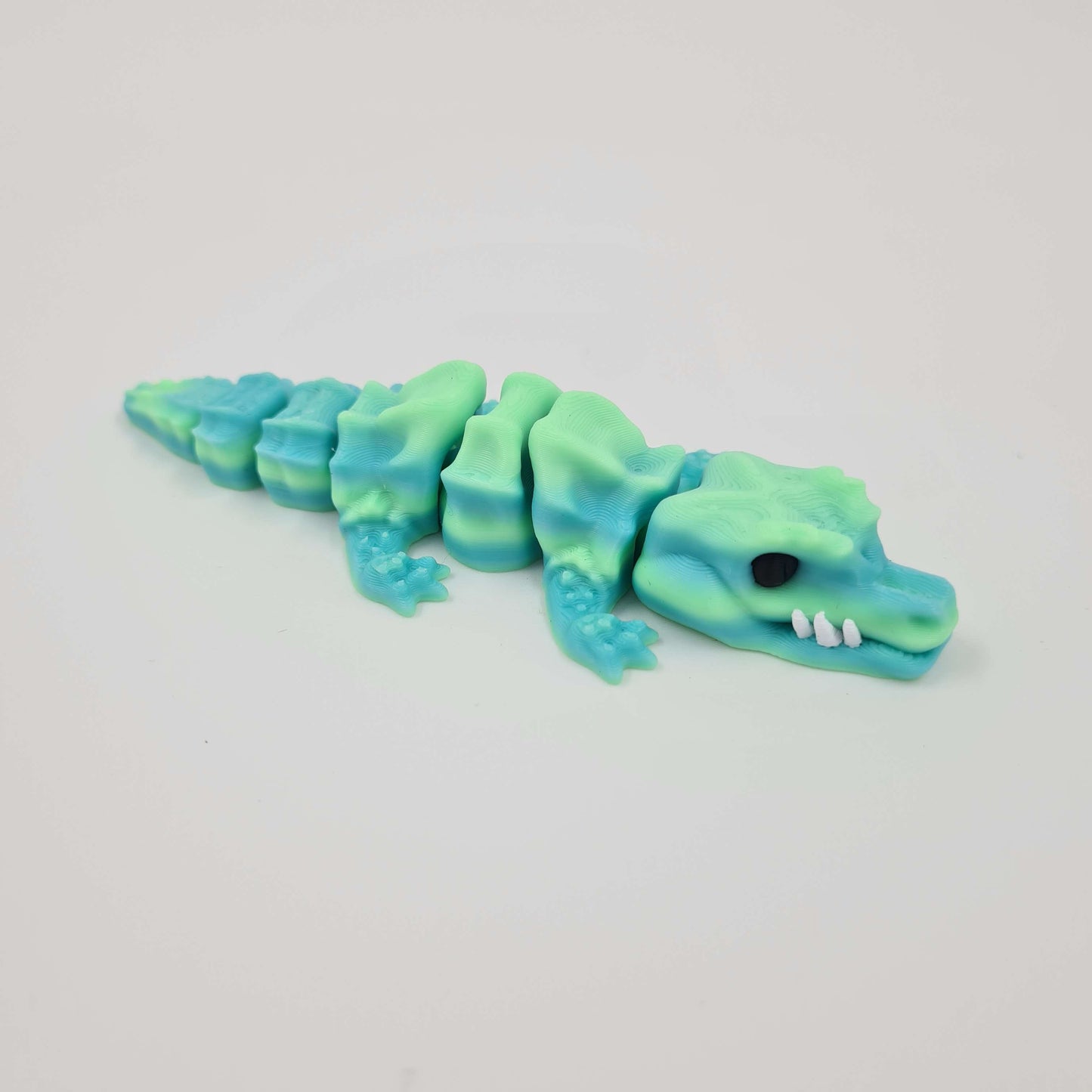 Crocodile Figure Flexi 3D Printed