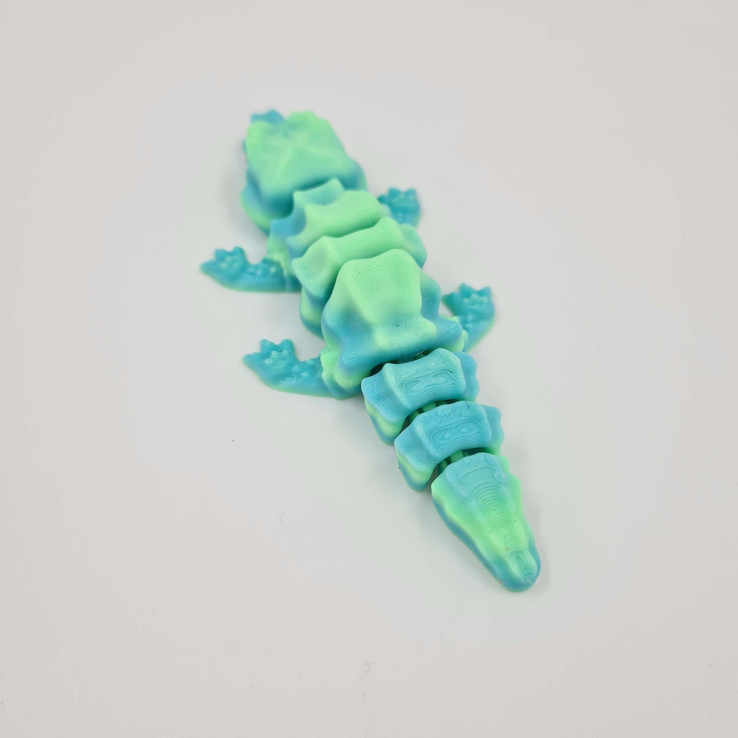 Crocodile Figure Flexi 3D Printed
