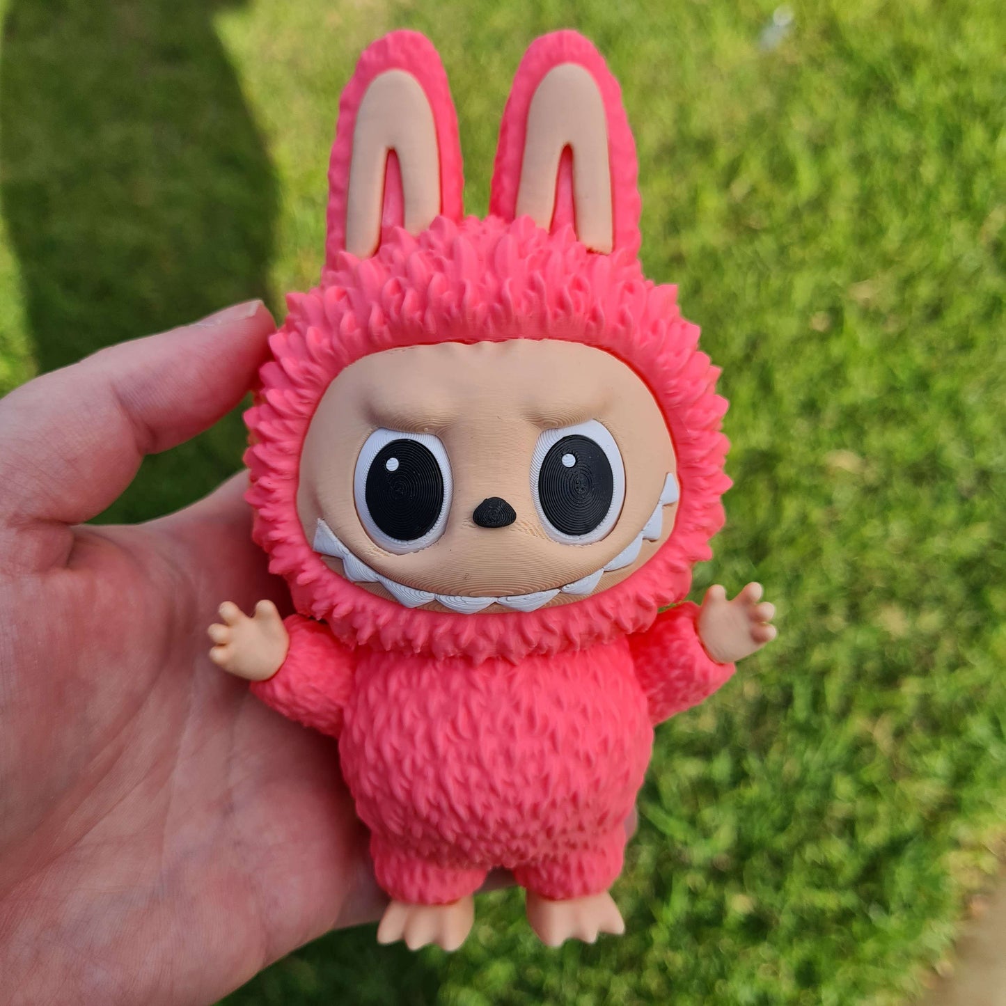Labubu with Moving Eyes - 3D Printed