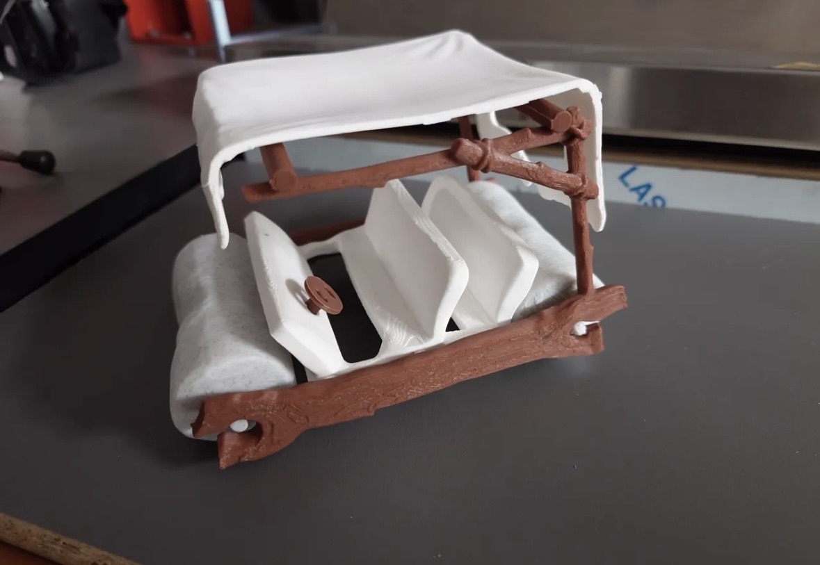 The Flintstone's Family Car Figurine