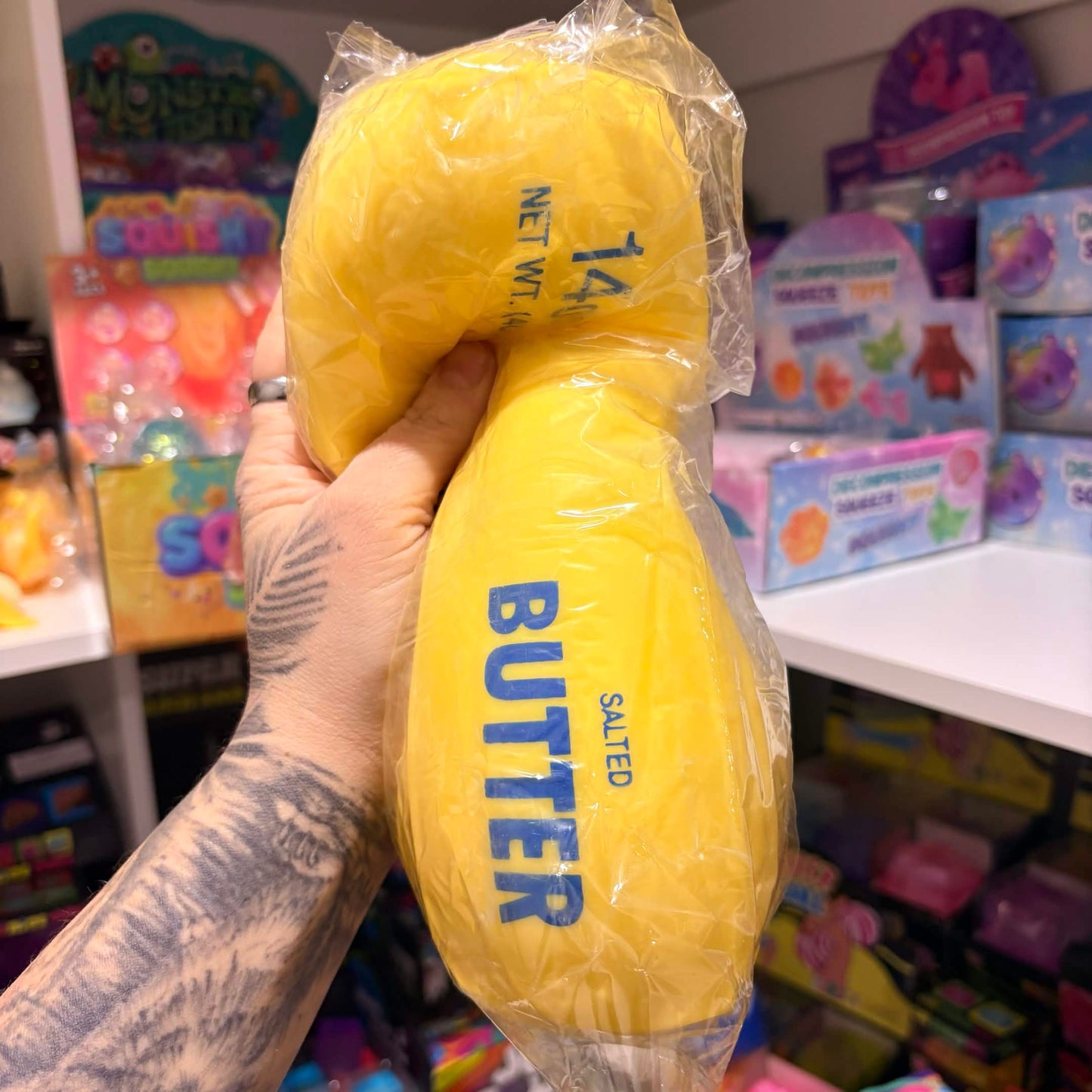 Jumbo Butter Squishy - Shaving Cream
