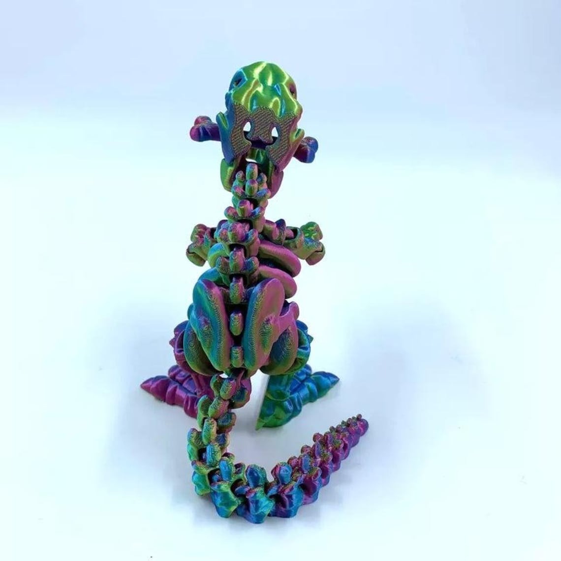 Skeleton T-Rex w/ Bone Dinosaur Flexi