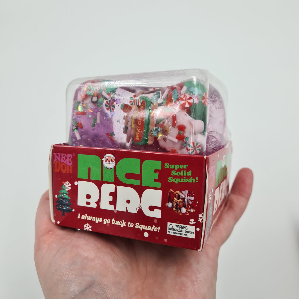 Nice Berg Christmas Cube
