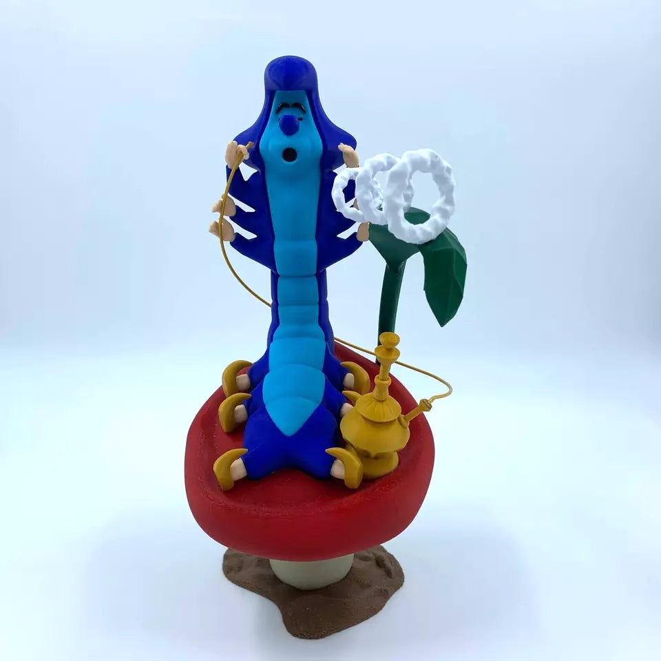 Alice In Wonderland The Caterpillar Figure