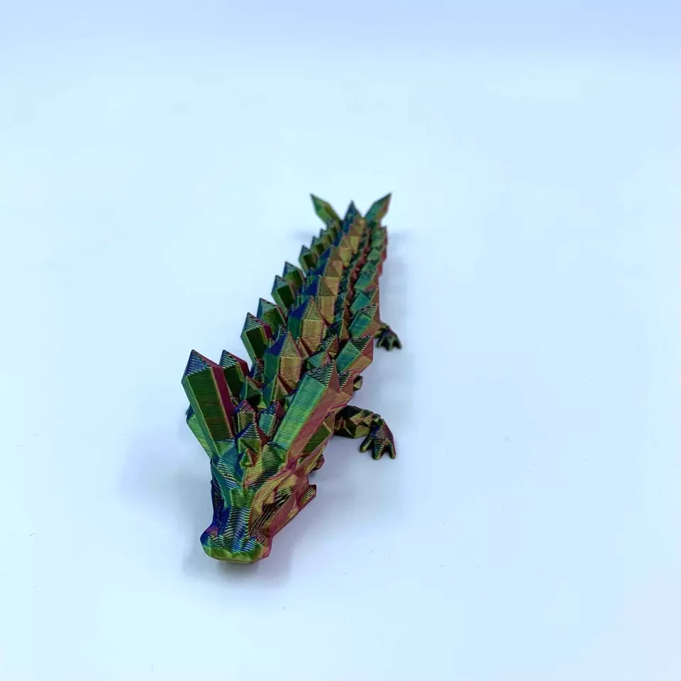 Crystal Dragon Articulated Figure Flexi
