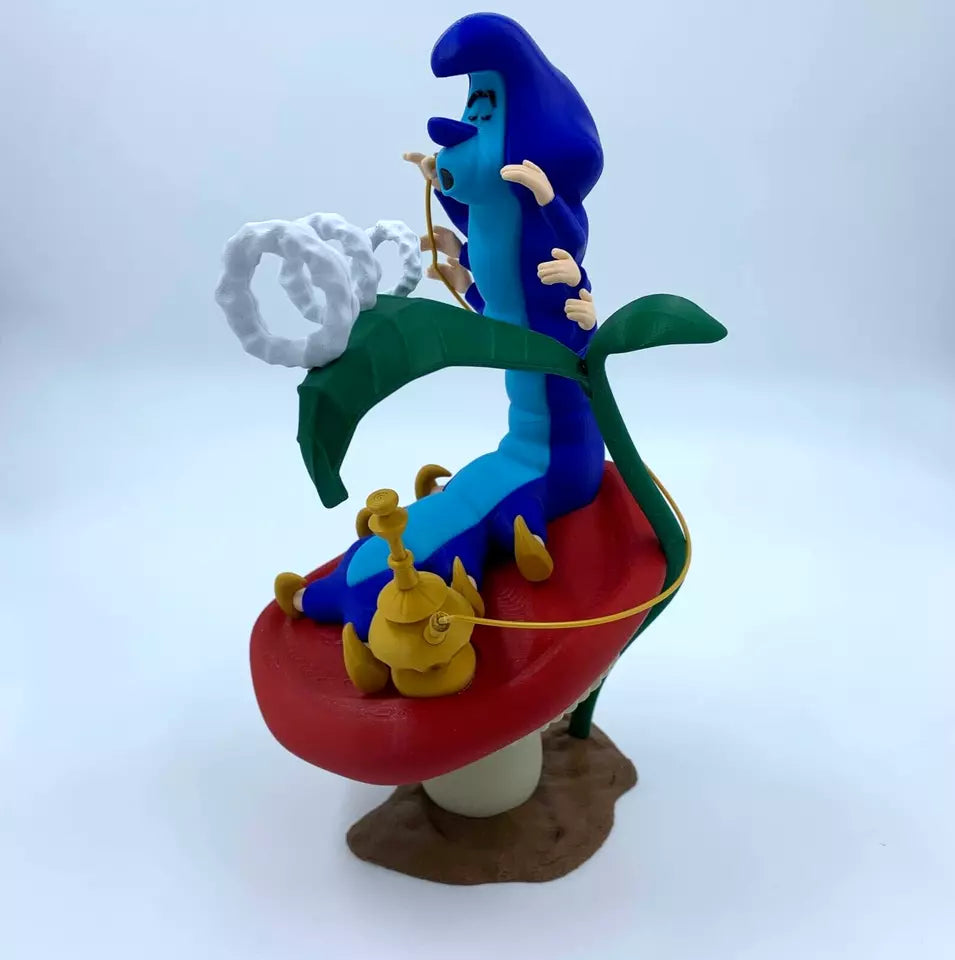 Alice In Wonderland The Caterpillar Figure