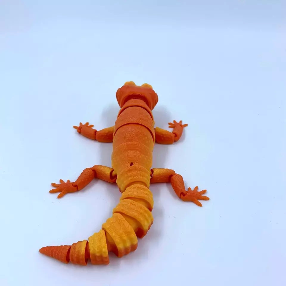 Leopard Gecko Lizard Flexi Articulated