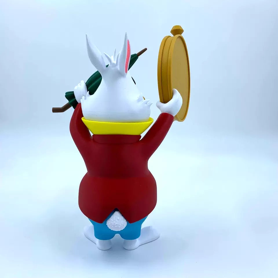 Alice In Wonderland White Rabbit Figure