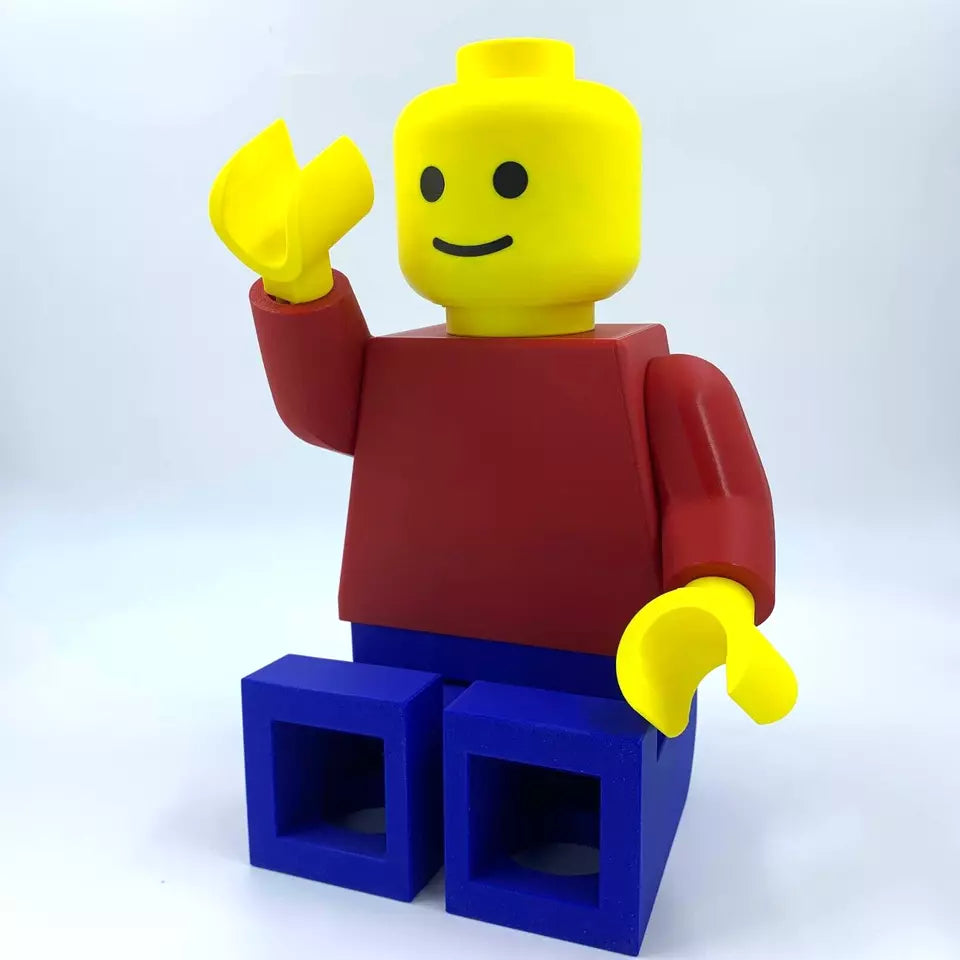 Articulated Giant Lego Man Figure