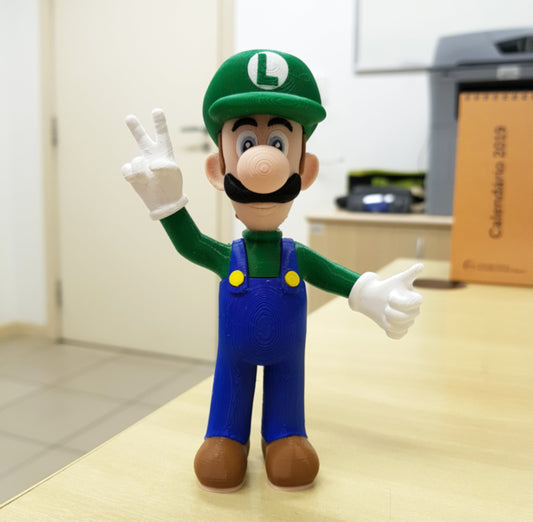 Super Mario Figure Luigi