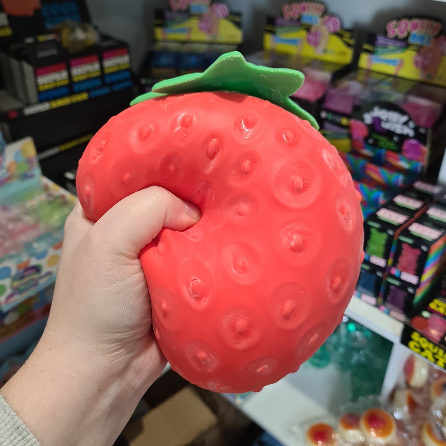 Jumbo Strawberry Squishy