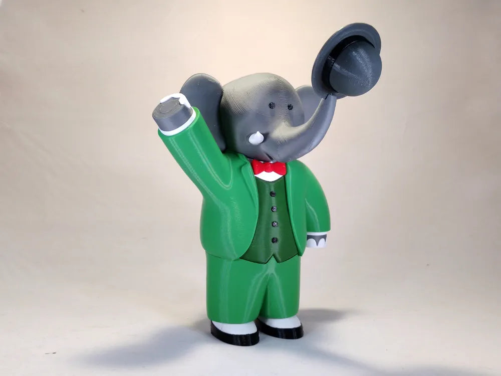 Babar the Elephant Figurine