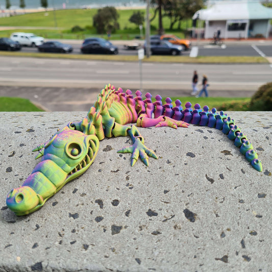 Flexi Skeleton Croc Articulated Figure