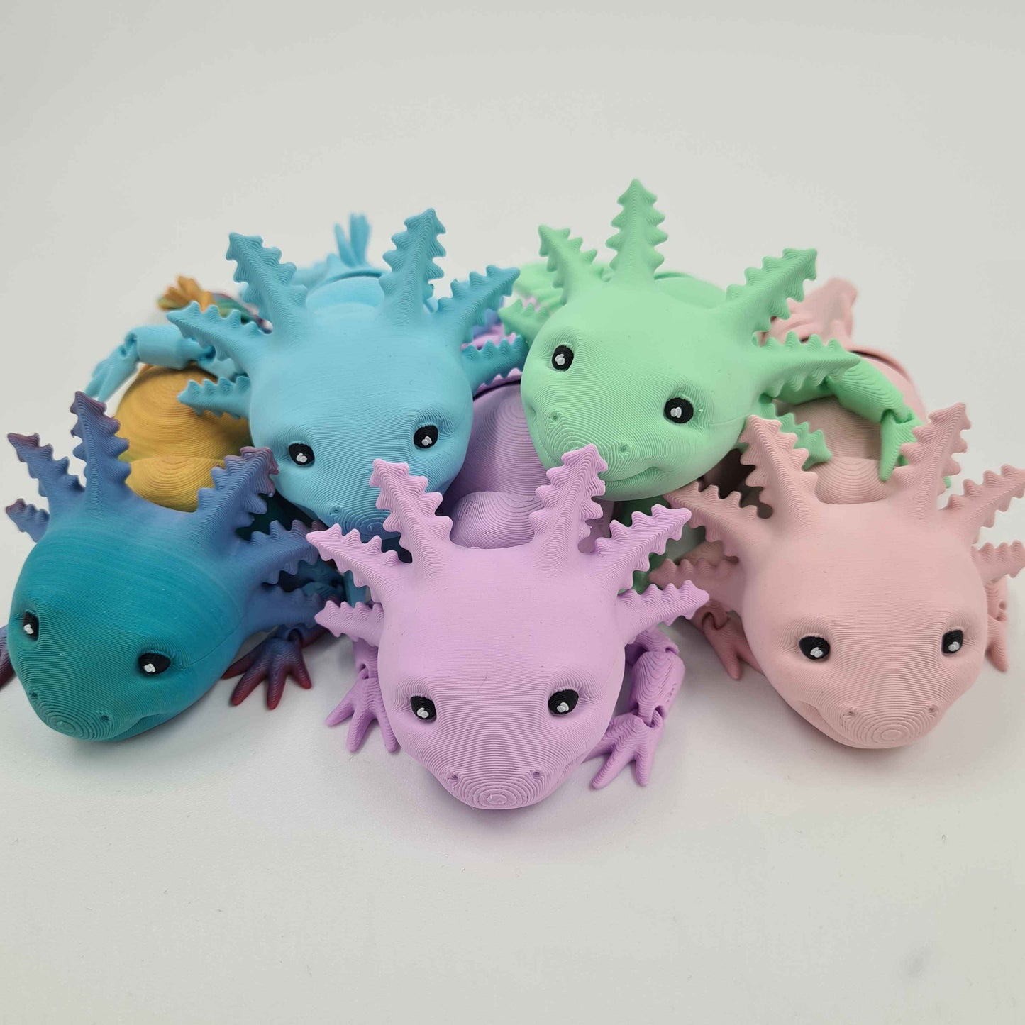 Articulated Axolotl Flexi Figure