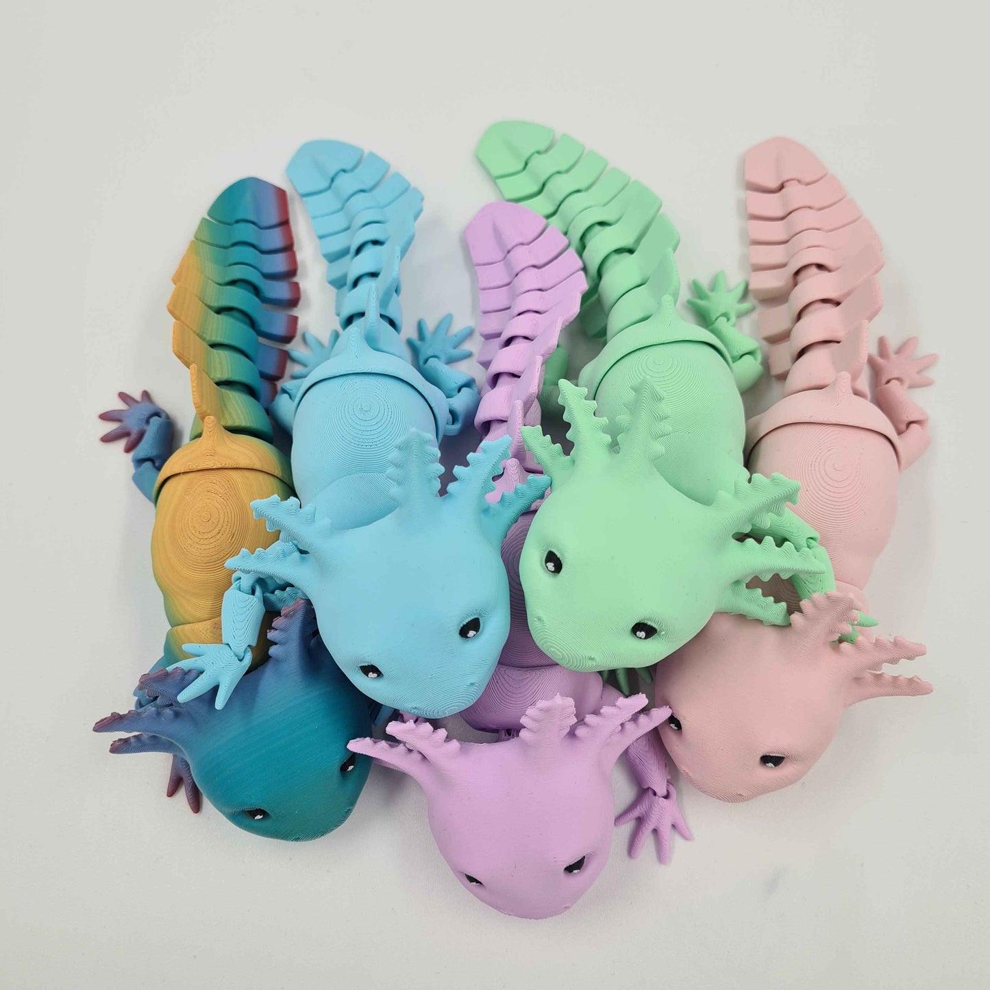 Articulated Axolotl Flexi Figure