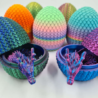 Dragon with Matching Egg