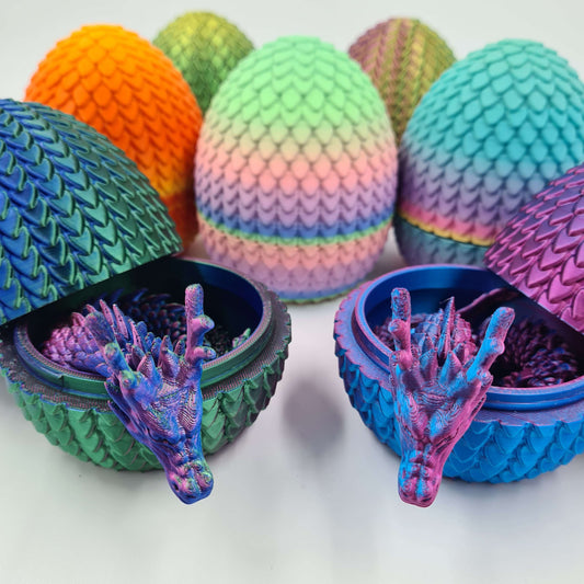 Dragon with Matching Egg