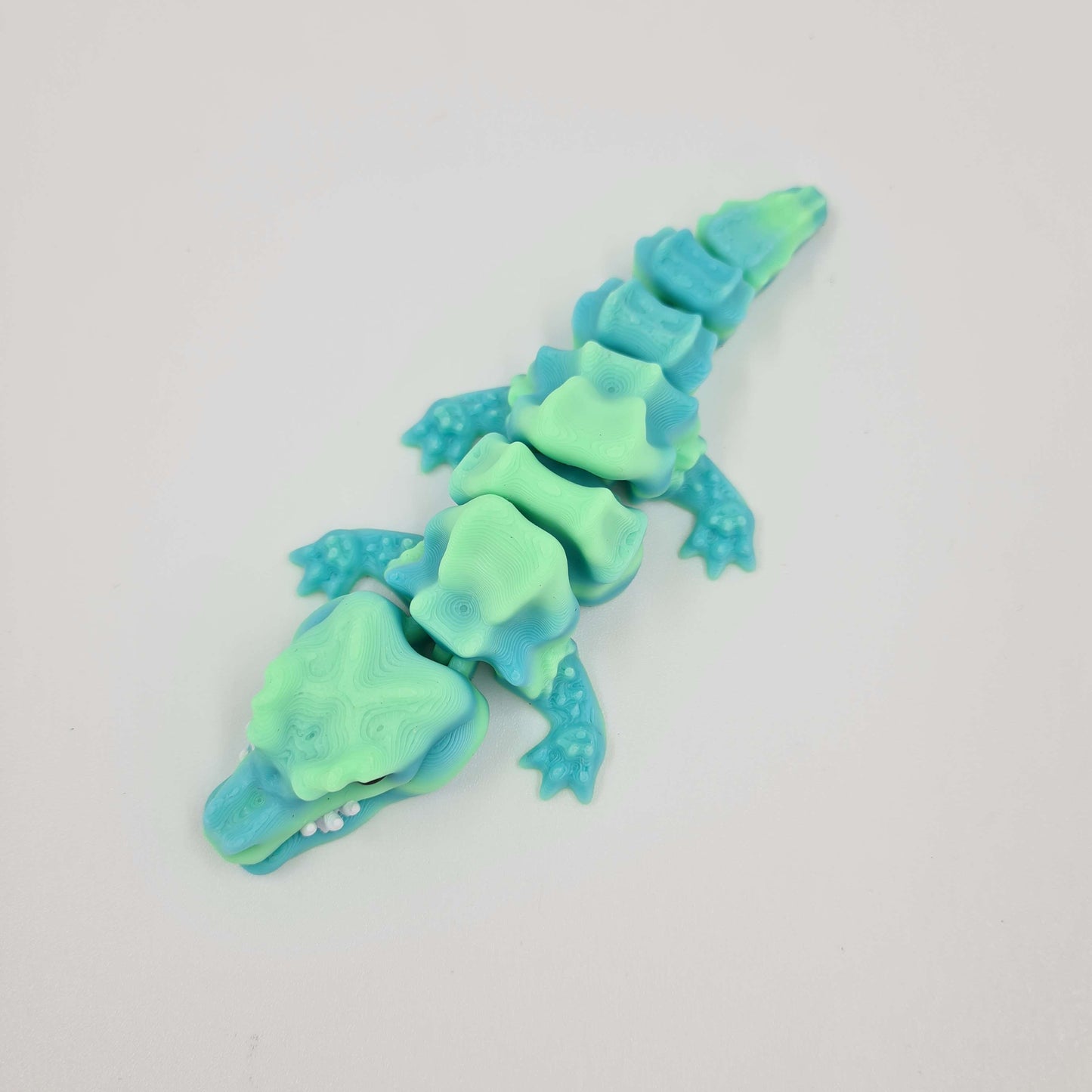 Crocodile Figure Flexi 3D Printed