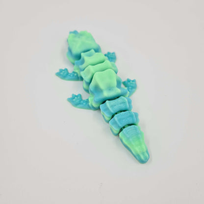 Crocodile Figure Flexi 3D Printed