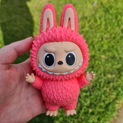Labubu with Moving Eyes - 3D Printed