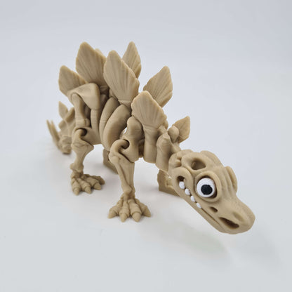 Skeleton Stegosaurus Dinosaur Flexi