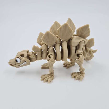Skeleton Stegosaurus Dinosaur Flexi