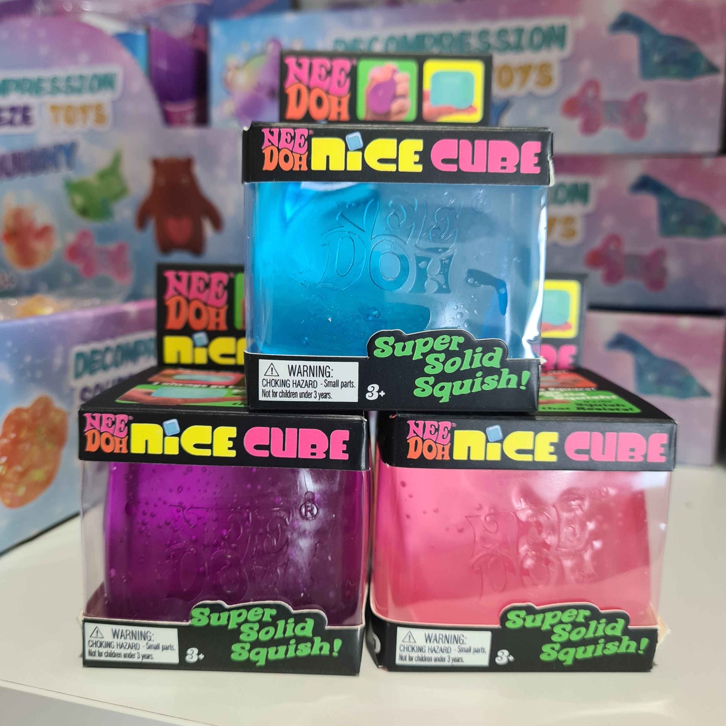 Nice Cubes - Blue, Pink or Purple