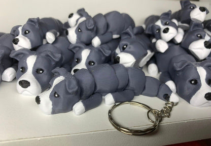 Dog Breeds Flexi Articulated - Keychain or Figure