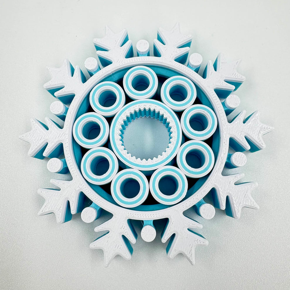 Snowflake Fidget Spinner – Slic3d Labs
