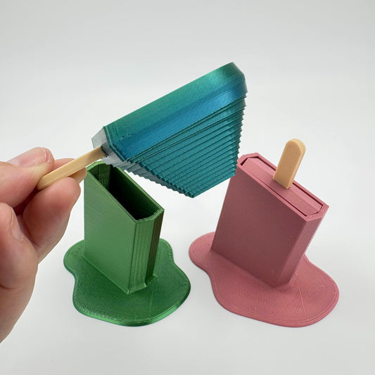 Ice Cream Fidget with Holder