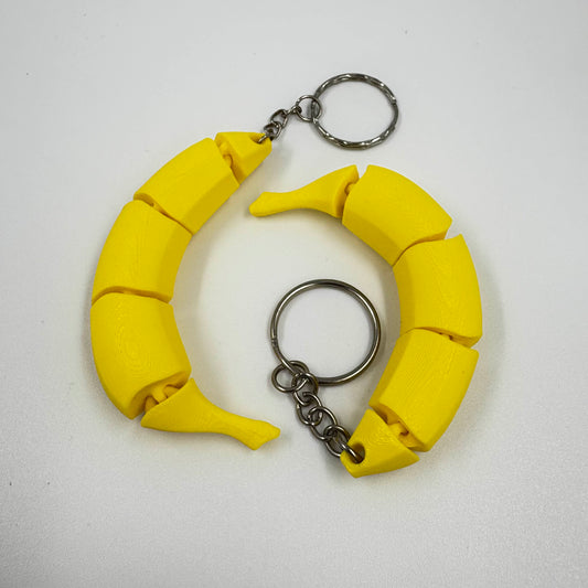 Banana Flexi Keychain