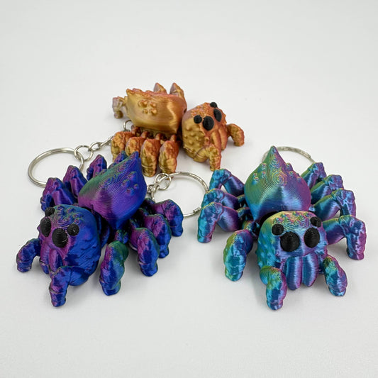 Spider Flexi keychain