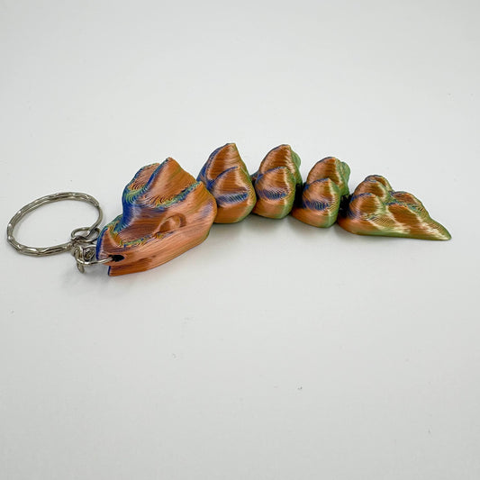 Slim Dragon Flexi Keychain