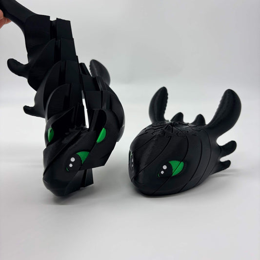 Toothless Head Twist Fidget