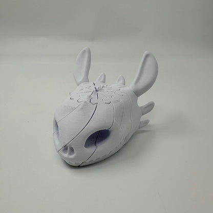 Toothless Skeleton Head Twist Fidget