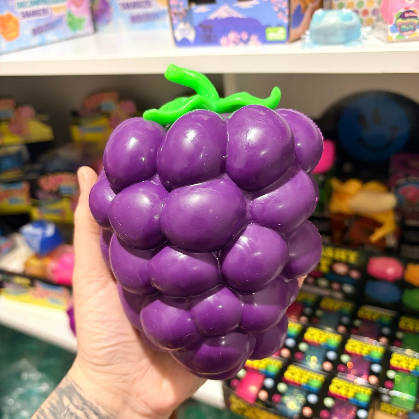 Jumbo Grape Squishy