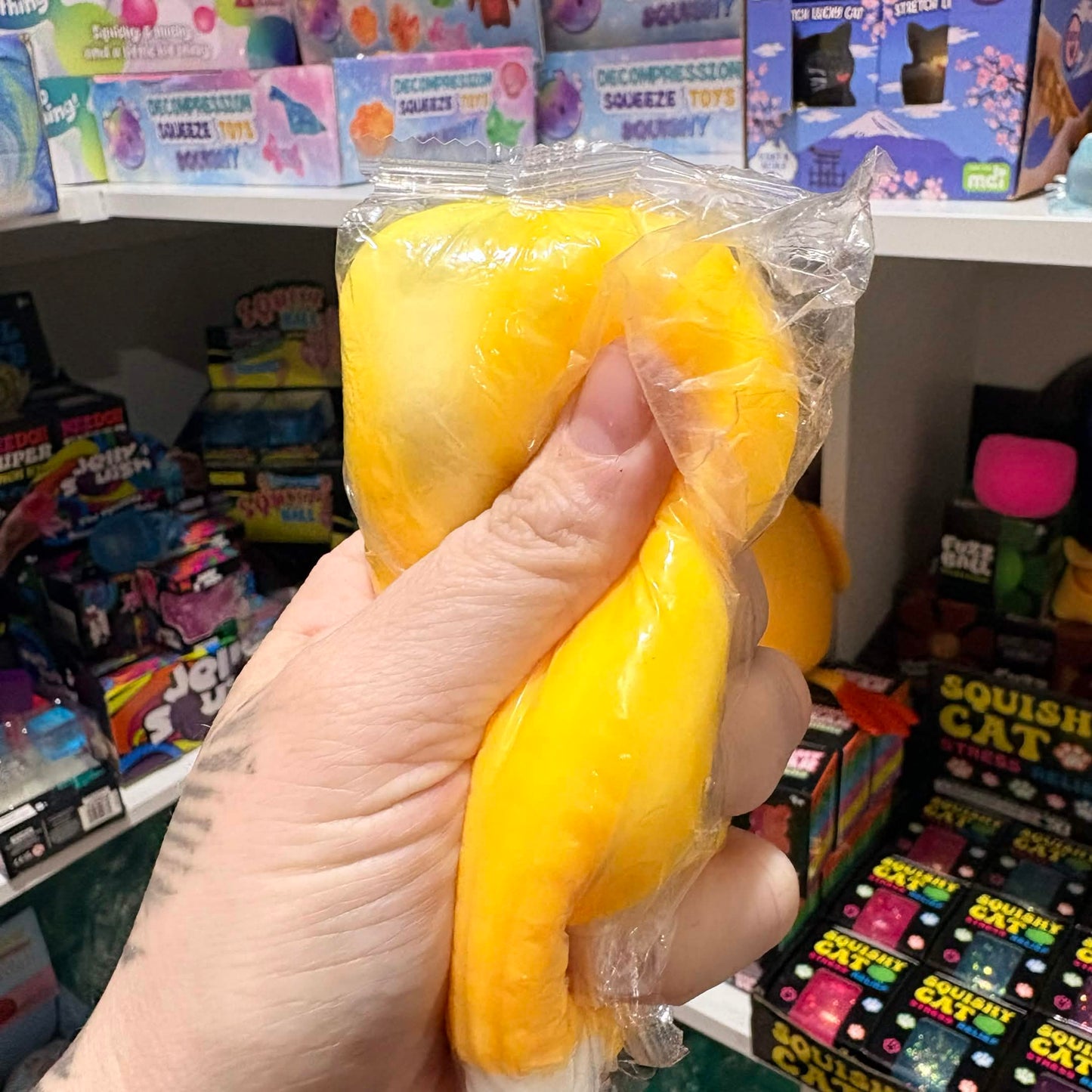 Corn Squishy - Shaving Cream