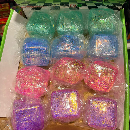 Sugar Glitter Cubes