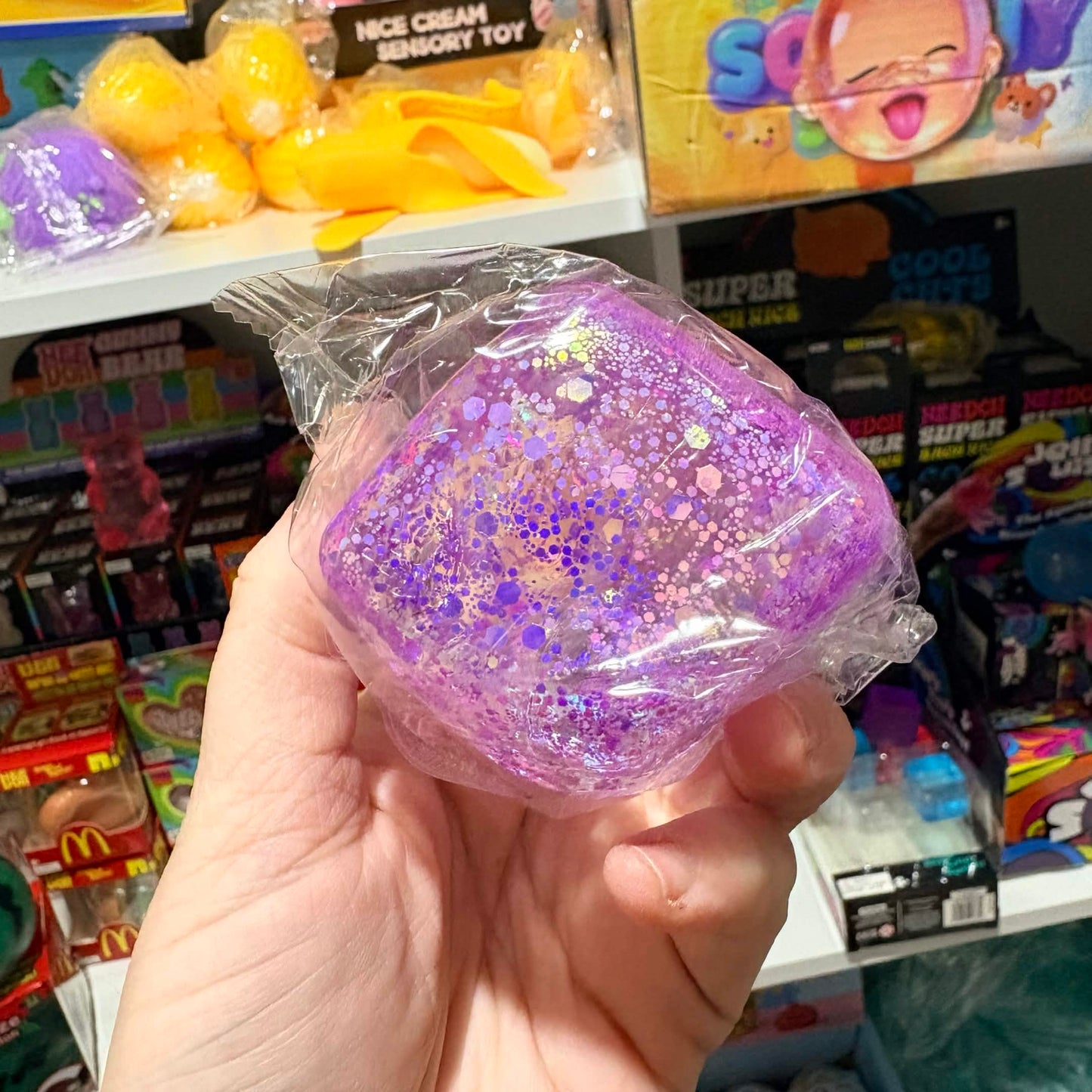 Sugar Glitter Cubes