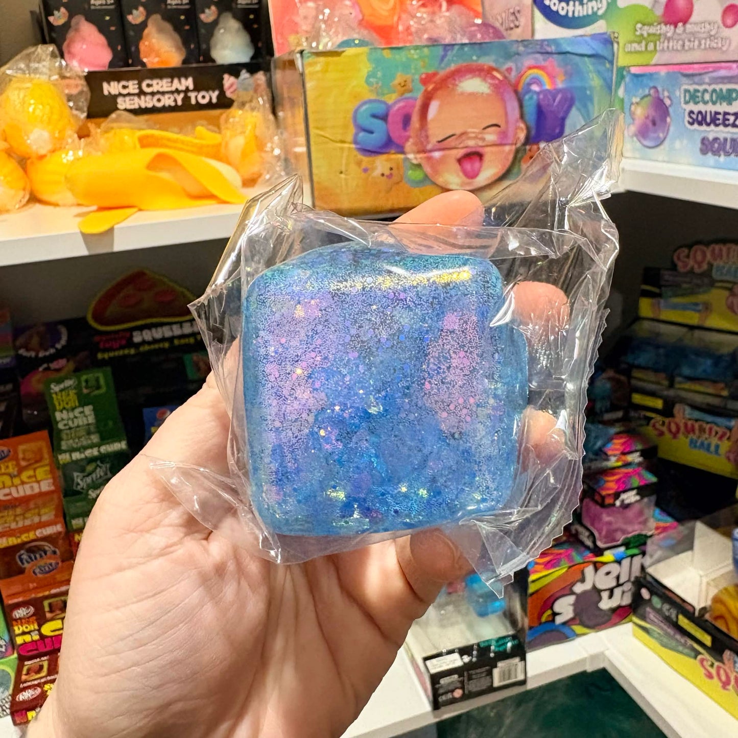 Sugar Glitter Cubes