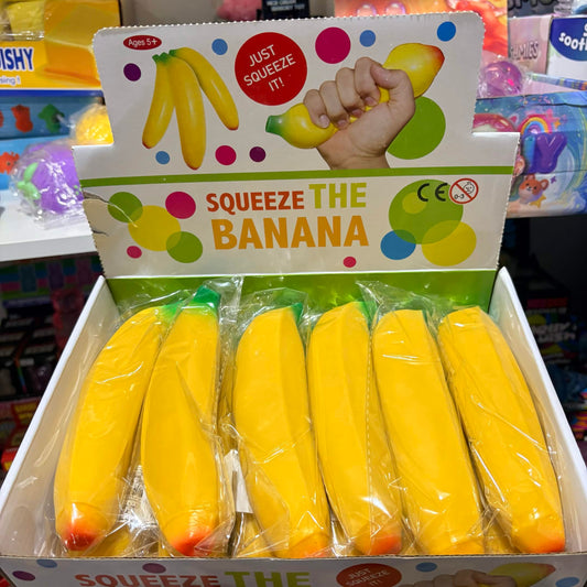 Stretchy Banana Squishy - Clay