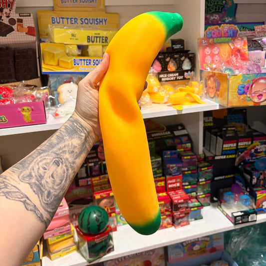 Jumbo Banana Soft Squishy