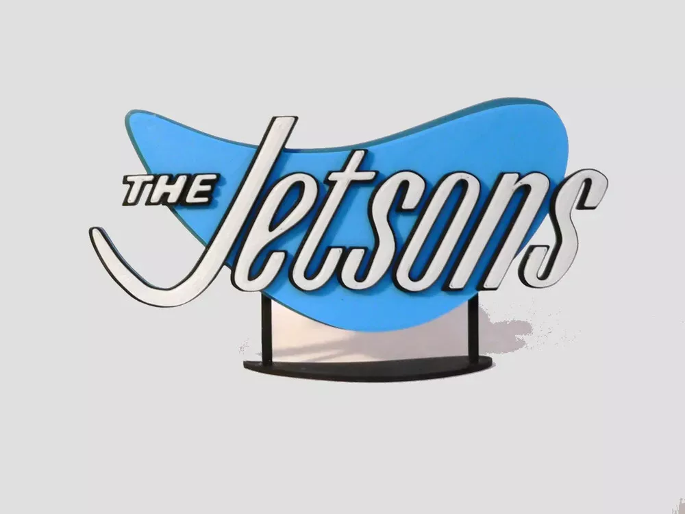 The Jetsons Sign Logo Figure