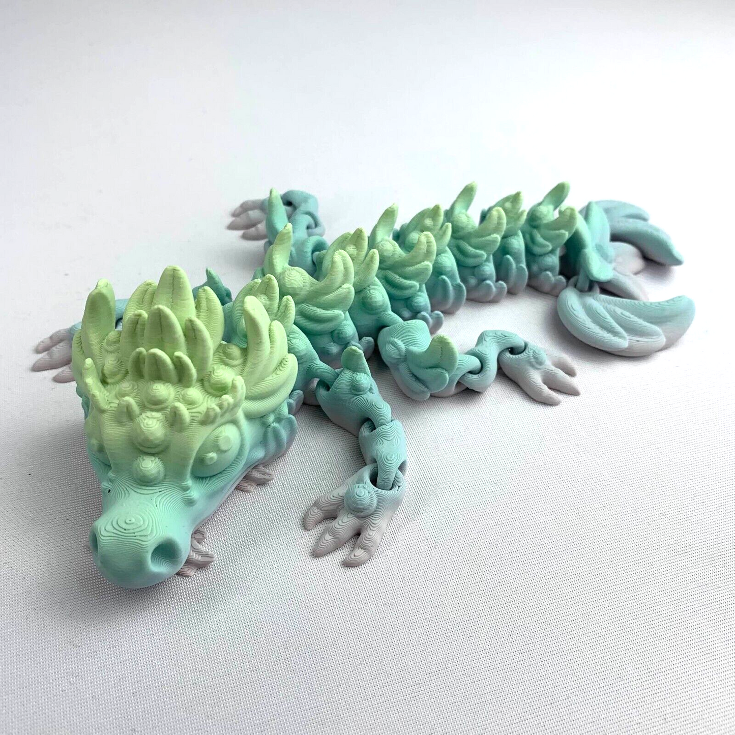 Chinese Dragon Flexi Articulated - Soft Mist