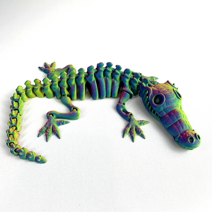 Flexi Skeleton Croc Articulated Figure